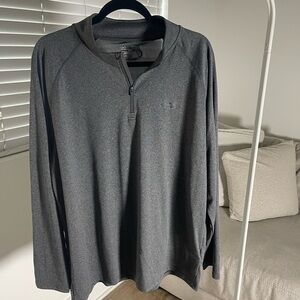 Under Armour Men's Dark Gray Quarter-Zip Hoodie